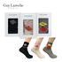 Meias Casuais Femininas Guy Laroche GL-WCA-3P – Conjunto de 3 Pares, Meias Casuais de Algodão Penteado _ Feitas na COREIA