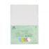 Munhwa Semi-Transparan L-Holder F493-7 | Ukuran A4 | 10 Lembar per Paket | Selesai Matte Anti-Sidik Jari | 5 Pilihan Warna Lembut | Dibuat di Korea