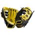 Gant de sécurité Star Sports Tee Ball Petit gant de sécurité jaune et noir de 11 pouces WXG1000S poche profonde pour lanceurs droitiers