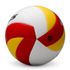 Star Sports Grand Champion 2 Volleyball No. 4 VB224-34S KVA Official Certified Microfiber Dimple Professional Match Ball (620-640mm)