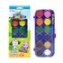 Set de pintura acuarelada sólida soluble en agua de 12 colores con tapa de paleta y pincel de alta calidad incluidos Set de pintura acuarelada sólida soluble en agua de 12 colores con tapa de paleta y pincel de alta calidad incluidos