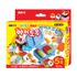 AMOS I-Dough Eismaschine Set 20g x 5 Farben Weizenbasiertes weiches Modellierk-Set, hergestellt in Korea