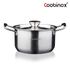 Coobinox® Baron Olla de Acero Inoxidable Completo 20cm (CO-12-02) Base de cápsula de 3 capas compatible con inducción y resistentes cazuelas higiénicas Coobinox® Baron Olla de Acero Inoxidable Completo 20cm (CO-12-02) Base de cápsula de 3 capas compatible con inducción y resistentes cazuelas higiénicas