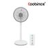 Coobinox® 12-Zoll digitaler Stand-Luftzirkulator (CX-224RC) – 7-Blatt-Turboluftstrom mit Fernbedienung und 7-Stunden-Timer Coobinox® 12-Zoll digitaler Stand-Luftzirkulator (CX-224RC) – 7-Blatt-Turboluftstrom mit Fernbedienung und 7-Stunden-Timer