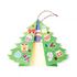 Minhwa Shop DIY Noel Ağacı Kart Kiti, Tatil Dekorasyonu İçin Stickerli ve Asılı İp ile