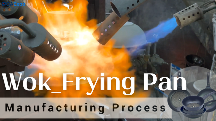 KOMAN Wok & Frying Pan Manufacturing Process, 궁중팬, 후라이팬 제작 공